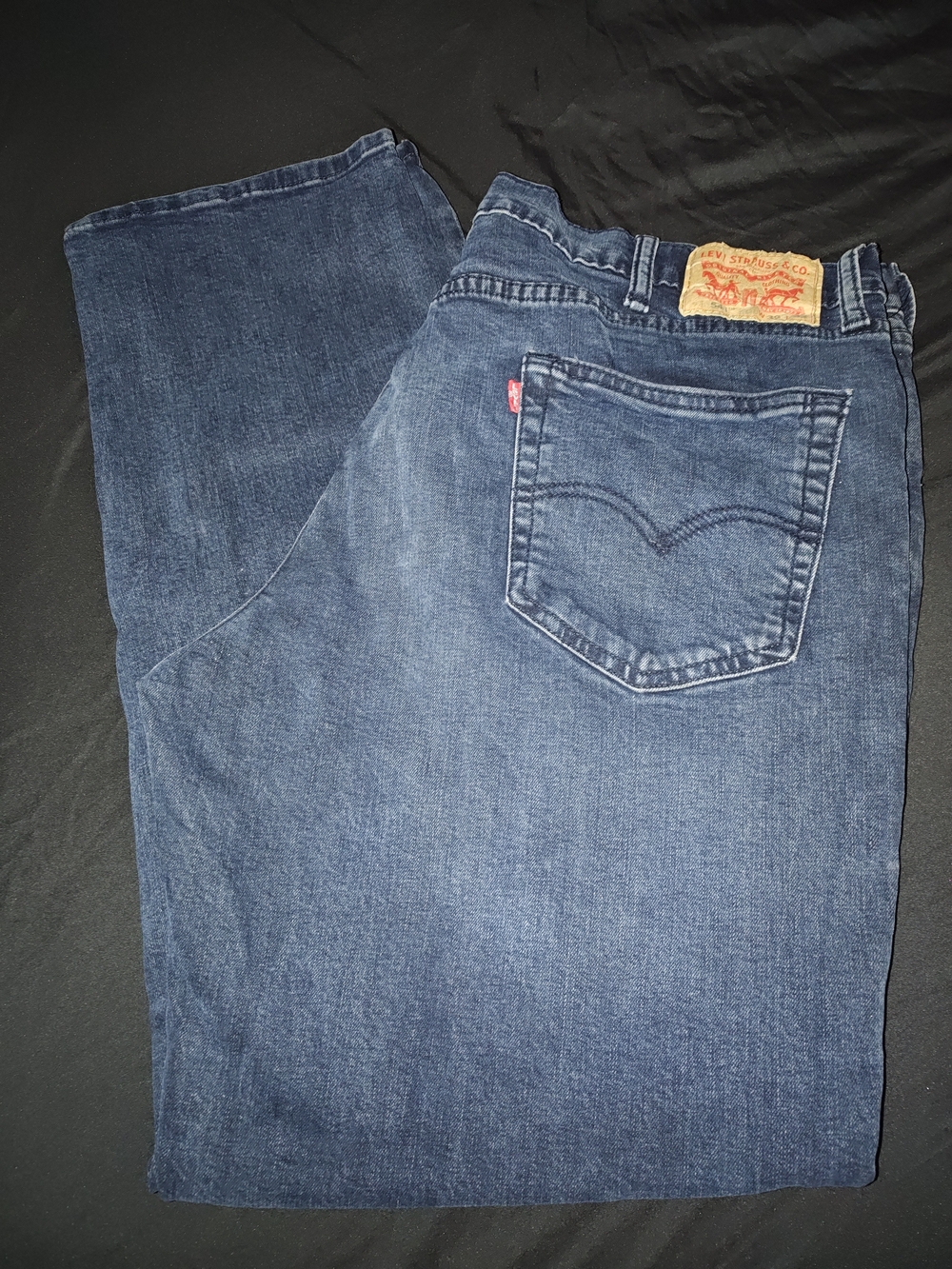 Levi's Men’s Blue Straight-Leg Jeans